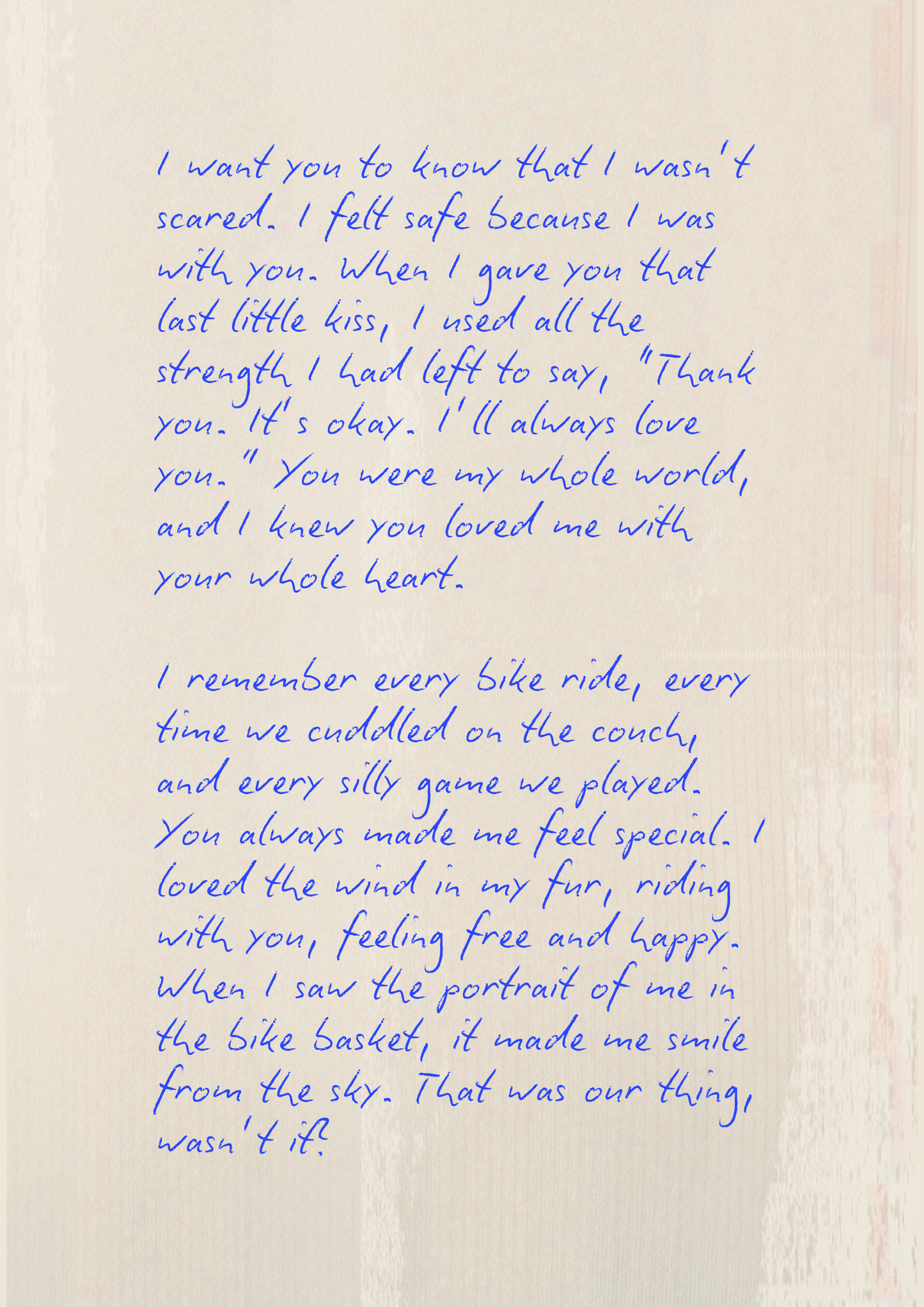 Custom Rianbow Bridge Letter (Digital Download)