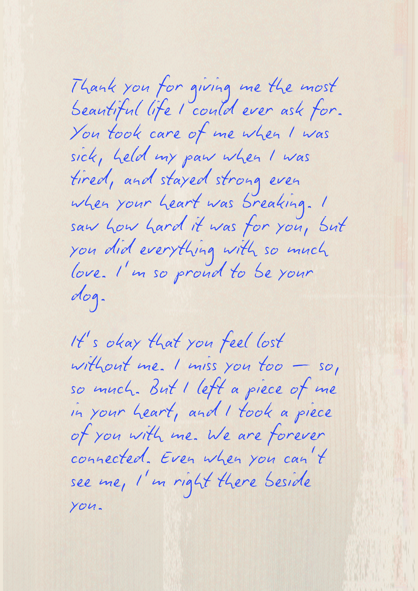 Custom Rianbow Bridge Letter (Digital Download)