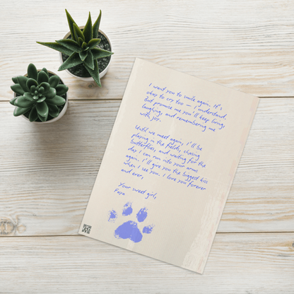 Custom Rainbow Birdge Letter Card
