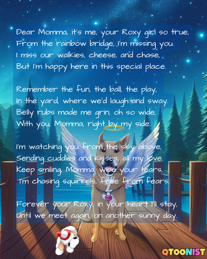 Custom Rainbowbridge Poem (Digital Download)